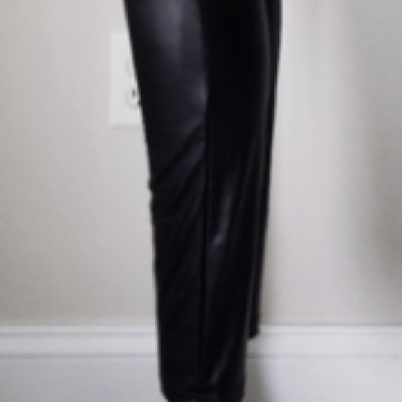 NWT- Wild Fable-Faux Leather O Ring Pants - Picture 6 of 8